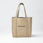 Balenciaga Everyday XXS Tote Bag in pelle di vitello beige