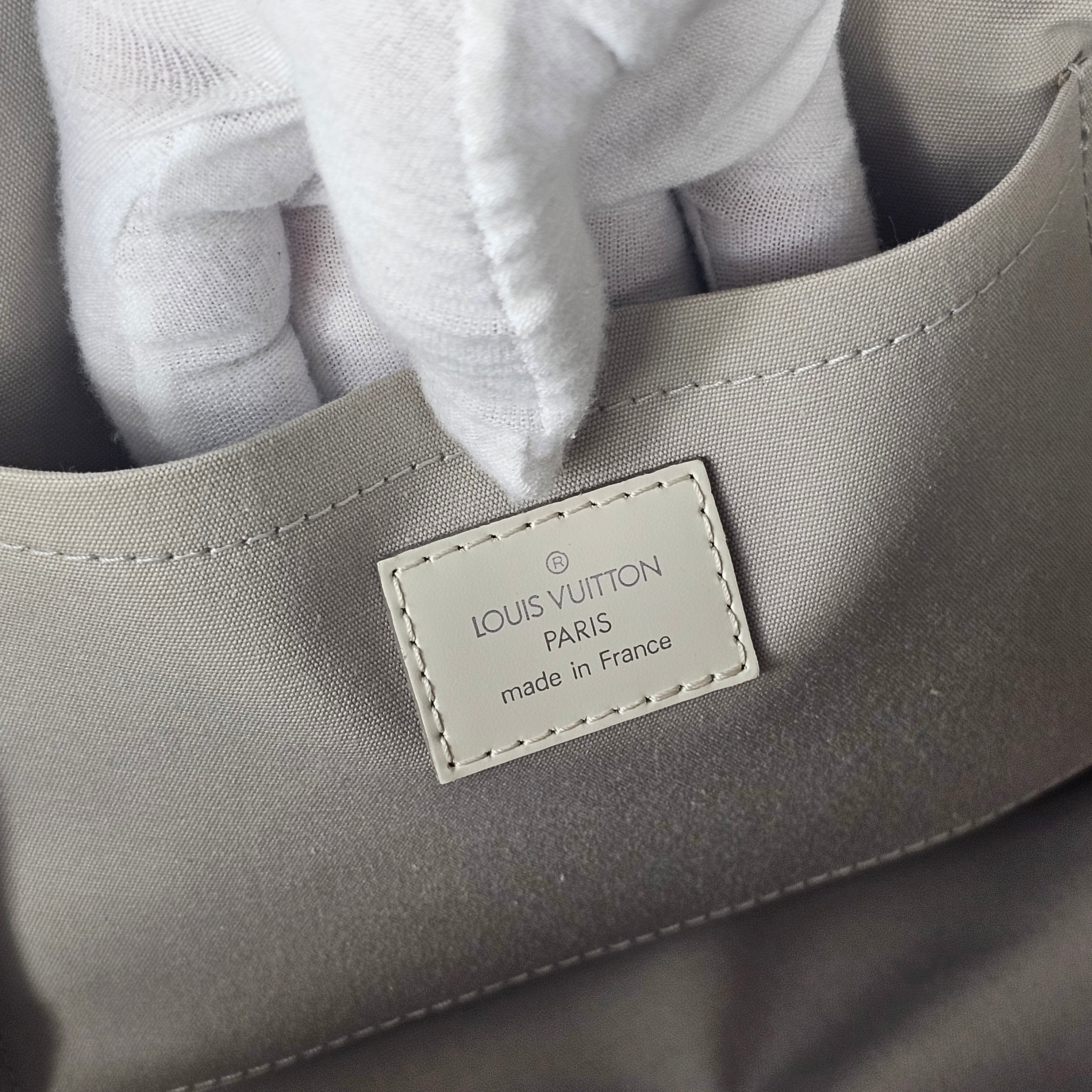 Louis Vuitton Montaigne Bowling GM in Pelle Épi Avorio